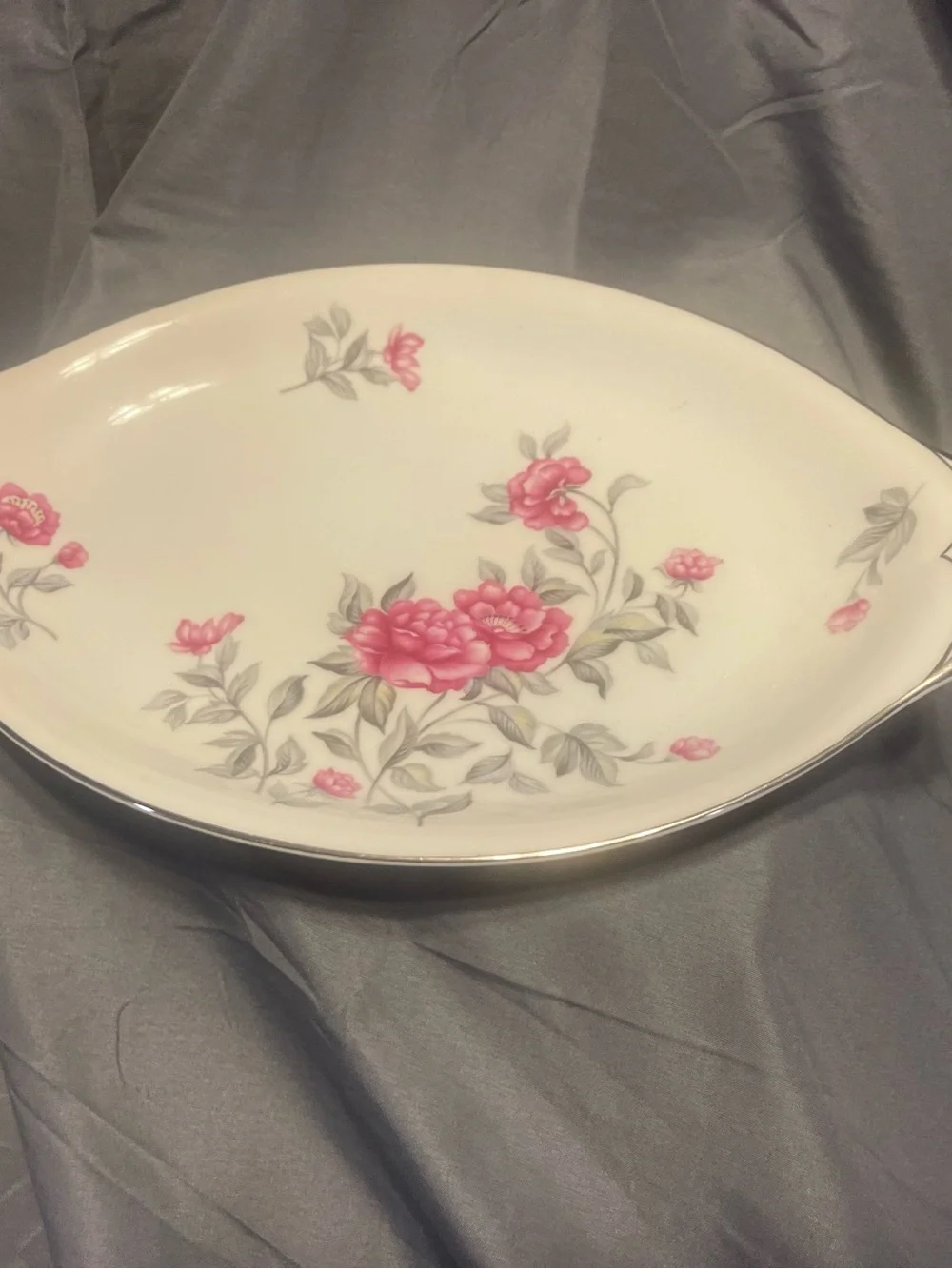 Vintage Mieto Norleans Princess Collection Serving Platters Set Of 2